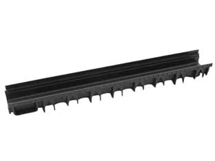 Canaletta In Polipropilene Cm.100X13 Nera Cm.100X13X7,5H