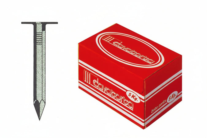 Chiodi Testa Piana Larghissima- - Ø Mm. 17X35 - 5 Kg Cavatorta