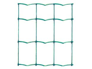 Rete Elettrosaldata Zincata Plastificata Verde Ondulata Novaplax- - Filo Ø Mm.2,2 Est. - Cm.60H. - 1 Rotolo Cavatorta