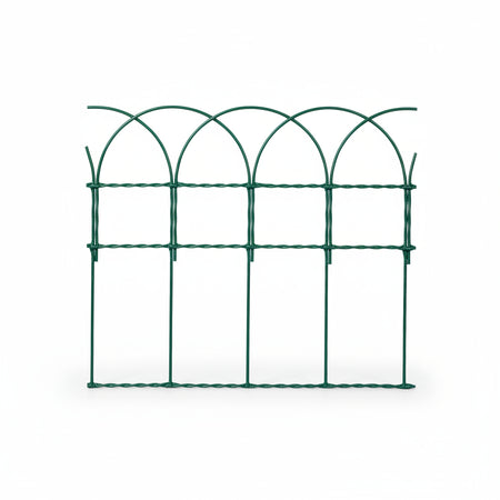 Rete Zincata Plastificata Verde Arcoplax- - Cm.40H. Filo Verticale 3,2 Orizzontale 2,2 - 1 Rotolo Cavatorta
