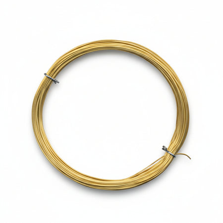 Filo Sottile Per Legature Ottone- - Ø Mm.0,60 Mt.20 - 5 Matassa T-Rex