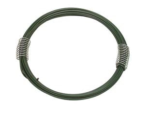 Filo Ferro Zincato E Plastificato Verde- - N° 6 Filo Ee ¸ Mm.11 Mt.20 - 30 Matassa T-Rex