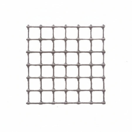 Rete Elettrosaldata Zincata Dopo- Maglia 6,3X6,3, Filo Mm.0,55 - Cm.50H. - Rt. Mt.25 - 1 Rotolo T-Rex