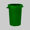 Bidone Per Rifiuti Verde 75 Lt - Ø 43X56H