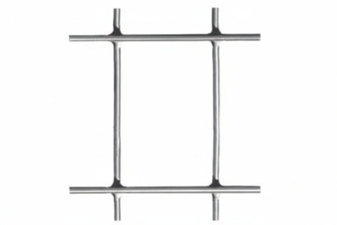 Rete Elettrosaldata Zincata Prima Maglia Mm.50X76- Maglia Mm.50X76 Filo Ø Mm.1,63 Est. - Cm.200H. - 1 Rotolo T-Rex