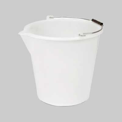 Secchio Con Becco Bianco 17 Lt