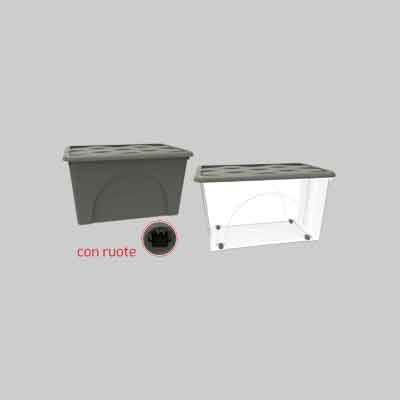 Contenitore Multiuso 'Storage Box' 30 Lt, - Col. Grigio Talpa