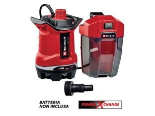Elettropompa Sommersa Abs Acque Scure A Batteria 18V (Gedp 18/25 Li) Einhell