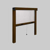 Zanzariera Avvolgibile Verticale 160X160 Cm - Marrone