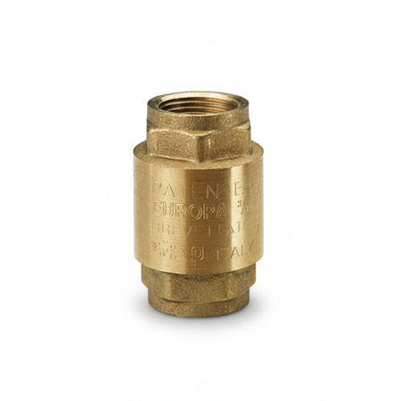 Valvola Di Ritegno Per Acqua Europa Art.100- - F 1/2 - Pressione Esercizio 25 Bar - 5 Pezzi Itap