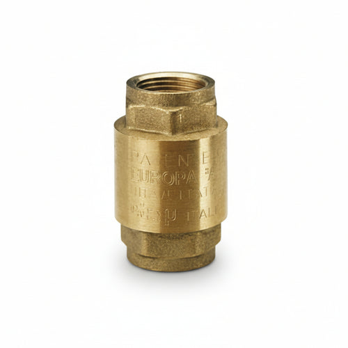 Valvola Di Ritegno Per Acqua Europa Art.100- - F 1 - Pressione Esercizio 25 Bar - 2 Pezzi Itap