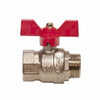 Valvola A Sfera M/F Con Maniglia A Farfalla Vienna Art.119- - Mf 1 - Pressione Esercizio 30 Bar - 6 Pezzi Itap