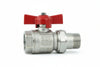 Valvola A Sfera M/F Per Collettori Maniglia Farfalla Ideal Art.098- - Mf 1/2 - Pressione Esercizio 50 Bar - 4 Pezzi Itap