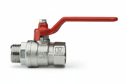 Valvola A Sfera M/F Con Maniglia A Leva Vienna Art.117- - Mf 1/2 - Pressione Esercizio 30 Bar - 5 Pezzi Itap