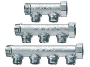 Collettore Di Distribuzione Componibile 3/4 2 Derivazioni M Art.455 Mf 3/4 2 Derivazioni M 1/2 Itap