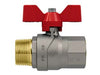 Valvola A Sfera M/F Con Maniglia A Farfalla Evolution- - Mf 3/4 - Pressione Esercizio 40 Bar - 2 Pezzi Fiv