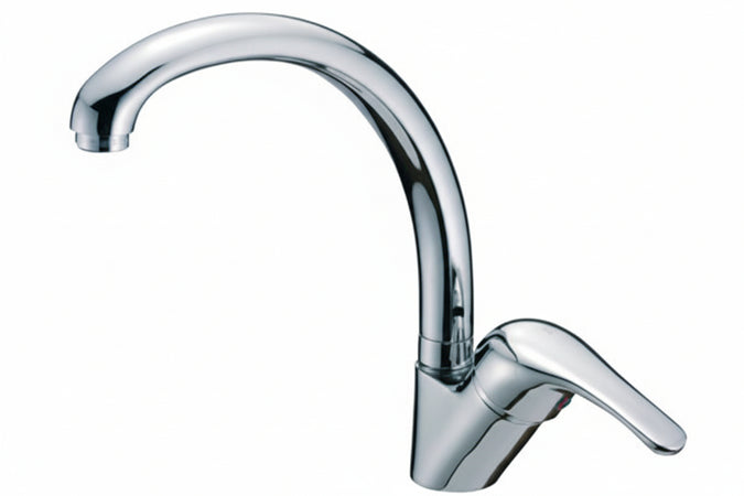 Miscelatore Monocomando Lavello Canna Alta Serie Start Crolla