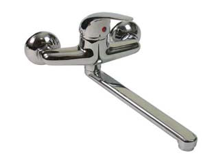 Miscelatore Monocomando Lavello A Parete Serie Start Crolla