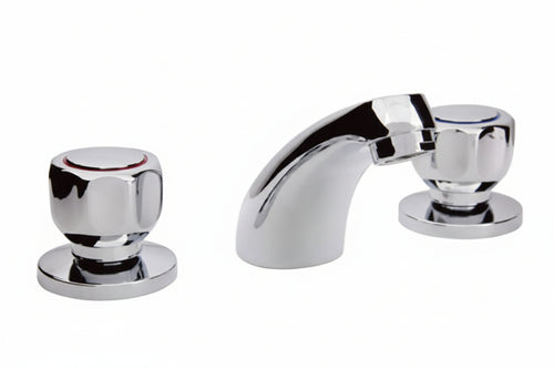 Batteria Lavabo Serie Scudetto Testa Cieca Crolla