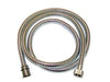 Flessibile Doccia Attacco Conico- - Ff 1/2 Cm.150 Cromato Extra - 1 Blister Aglaia