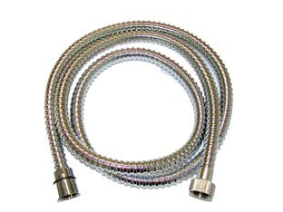 Flessibile Doccia Attacco Conico- - Ff 1/2 Cm.200 Cromato Extra - 1 Blister Aglaia