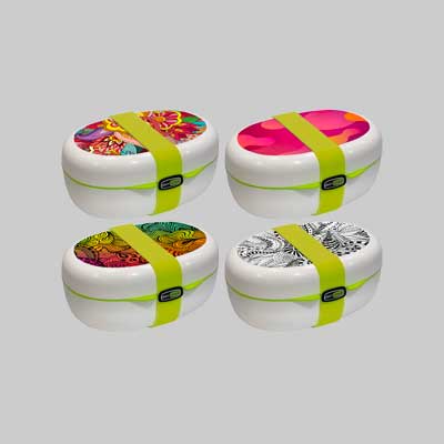 Contenitore Per Alimenti 'X-Food Mood' Giostyle 1,3 Lt - Cm 19X14,5X8,5H - Gio' Style