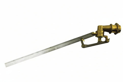Galleggiante In Ottone 5 Copiglie Con Asta Piatta Inox M 3/4 5 Copiglie
