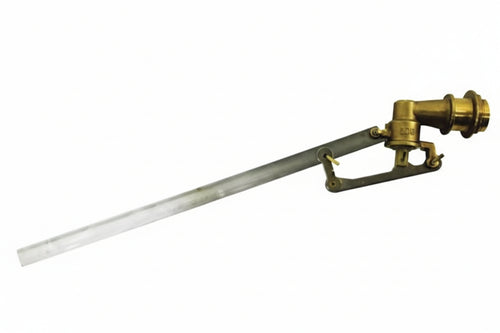 Galleggiante In Ottone 5 Copiglie Con Asta Piatta Inox M 11/4 4 Copiglie