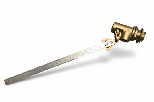 Galleggiante Corpo In Ottone Con Asta Piatta Inox M 1/2 Mm.300 Ø Mm.8