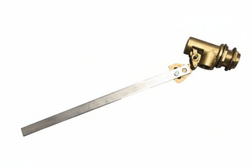 Galleggiante Corpo In Ottone Con Asta Piatta Inox M 1/2 Mm.400 Ø Mm.10