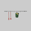 Kit Sottopensili 100 Cm - Cromato