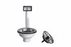 Piletta Moplen Con Tappo Scattino Basket E Troppo Pieno 11/2 Per Lavelli Inox E Sintetici