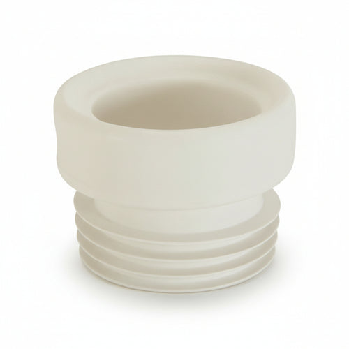 Prolunga Wc Dritta In Pvc Morbido- - Ø Interno Mm.90-100, Lungh. Tot. Mm.100 - 6 Pezzi
