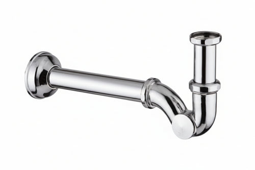 Sifone A S Tappo Laterale 11/4 Canotto Ø Mm.32X200