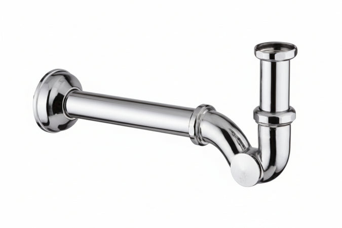 Sifone A S Tappo Laterale 11/4 Canotto Ø Mm.32X200