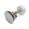 Tappo Saltarello In Abs Cromato Per Bidet Ø Mm.36,5- - 1 Ø Mm.36,5 - 10 Pezzi