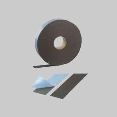 Guarnizione Isolante Adesiva Per Tubi E Valvole 50X3 Mm X 5 Mt - Grigio - Geko