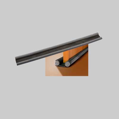 Paraspifferi Sottoporta Doppia Protezione Cm 95X25 Mm - Marrone - Geko