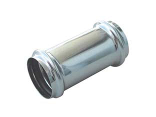 Manicotto In Ottone Cromato Per Canotti- - Ø Mm.32 - 10 Pezzi