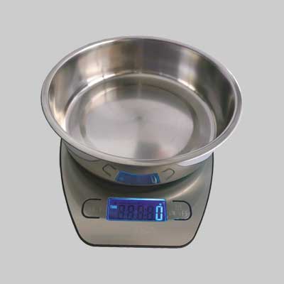 Bilancia Digitale Ideal Star In Acciaio Inox Capacitãe 5 Kg - Ideal Star