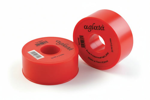 Nastro Teflon Mm.25 Mt.15 Mm.0,2 - 5 Pezzi Aglaia