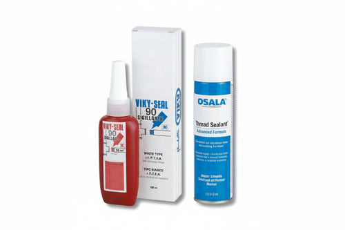 Sigillante Anaerobico Frenafiletti Viky-Seal Tipo Bianco Al Ptfe- - Ml.50 In Tubetto - 2 Pezzi