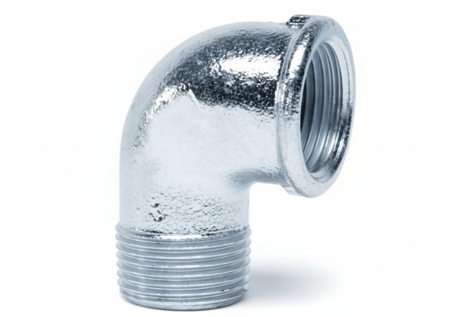 Gomito 90 ° Maschio Femmina In Ghisa- - Mf 1 - 10 Pezzi