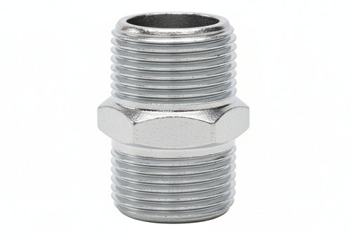 Niples Esagonale Maschio In Ghisa Zincata- - M 1 - 10 Pezzi