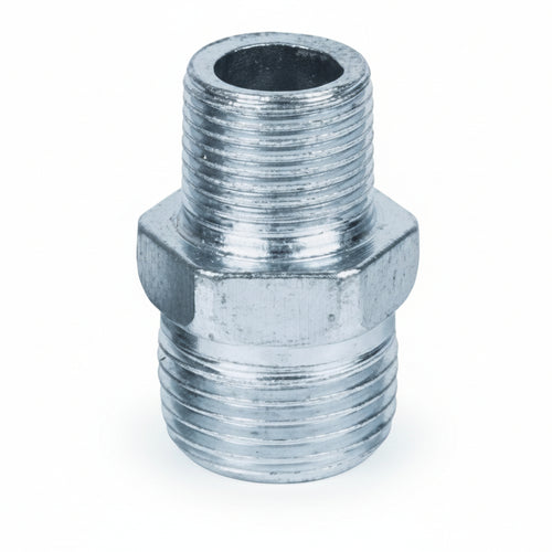 Niples Ridotto Esagonale Maschio In Ghisa Zincata- - M 3/4 M 1/2 - 10 Pezzi