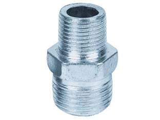 Niples Ridotto Esagonale Maschio In Ghisa Zincata- - M 1 1/4 M 3/4 - 5 Pezzi