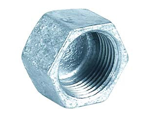 Tappo Femmina Calotta Esagonale In Ghisa Zincata- - F 1 - 10 Pezzi