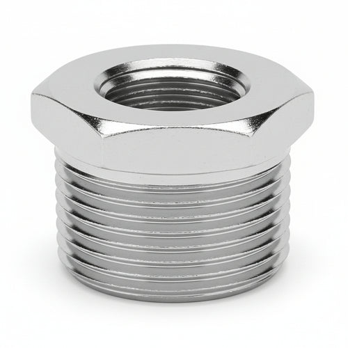 Riduzione Esagonale Ghisa Zincata- - M 1 1/2 F 1 1/4 - 5 Pezzi