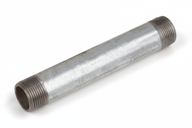 Barilotto Maschio Acciaio Zincato- - M 1 X Mm.200 - 10 Pezzi