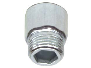 Prolunga Acciaio Zincato- - Mf 3/8 X Mm.20 - 10 Pezzi